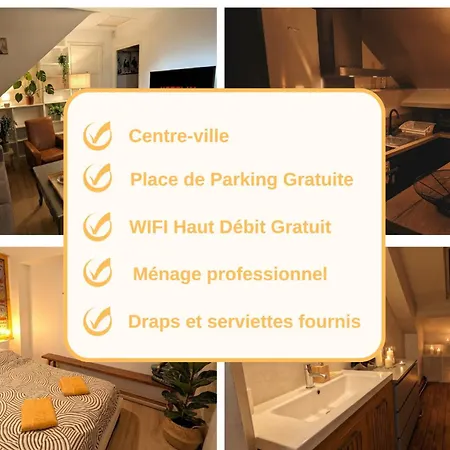 Apartmán Le Nid 2 4pers Centre Wifi Saint-Nazaire (Loire-Atlantique)